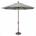 Gan Eden 9 ft. Octagon Push Button Tilt Market Umbrella Spa GA2650475